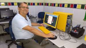 Other teachers at their digital skills training
