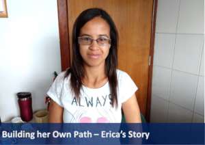 Erica is now able to study Nutrition