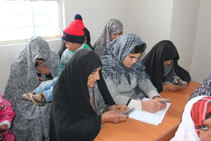 Women in an AIL Mobile Literacy Course