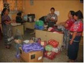 AFEDES members with raw materials