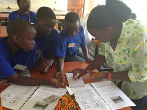 Local training on health and kit making