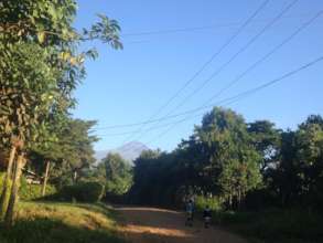 Kilimanjaro shines in the background!