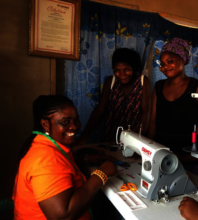 Ladies of the ASIGE Enterprise in Bolgatanga