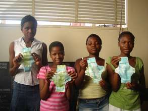 Kgotso-- she's the smallest girl in the photo