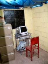 Computer room used by local students