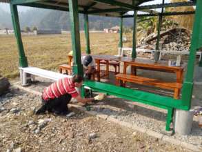 The new outdoor classroom