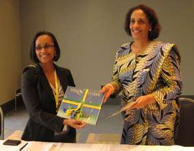 First Lady Karume and VSI's Dr. Ndola Prata