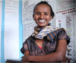 Aynalem, Heath Extension Worker in Rural Ethiopia