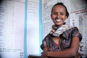 Aynalem, heath extension worker