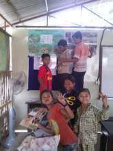 English classroom decoration by children