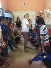 Teacher training and classroom demonstration