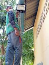 Solar panels installation