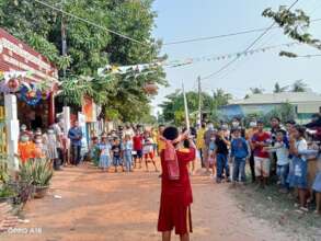 Hit the Port -Khmer traditional game