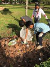Cleaning activities in Siem Reap city