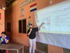 Lesson for toothbrushing project