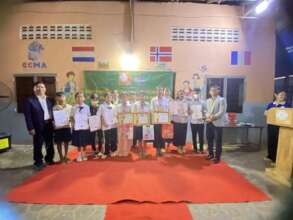 Contestant winners awarded