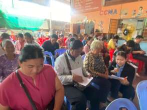 Meeting with parents and community