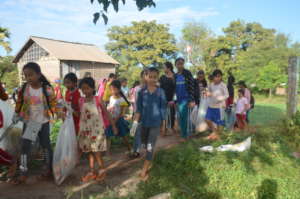 Rubbish collection in the community