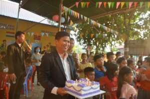 A-five year birthday party of Salariin Kampuchea