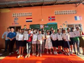 Constestant awards in public speaking