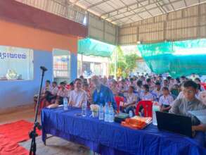 Public speaking contest judges