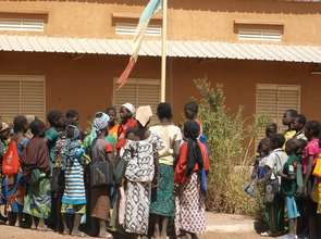 Morning assembly in Kaban