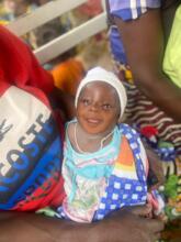 Happy Baby Oure, Mali, Vaccinations March 2023