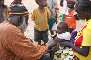 Vaccinations performed in the village of Dienfing