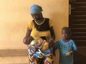 Happy Mother With Her Healthy, Vaccinated Children