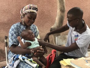 Child Receiving Vaccination
