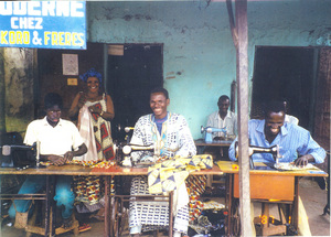A successful tailor business that was started with one of our fi
