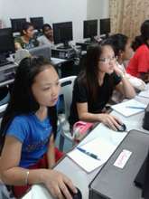 Trainees Creating Websites