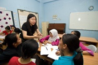 Skills training for 100 poor young Malaysian women
