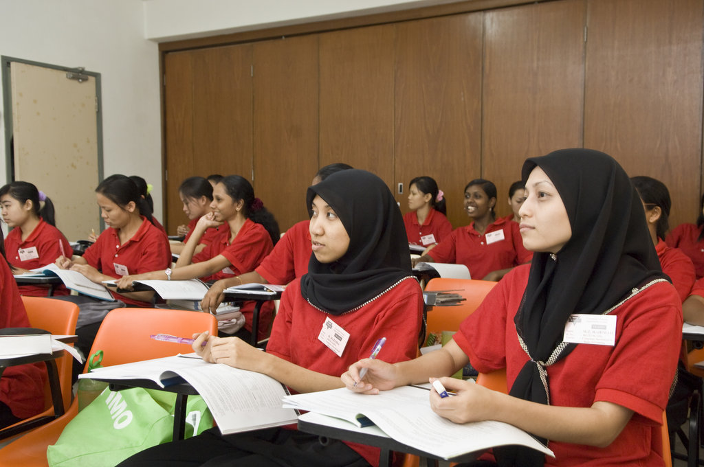 Skills training for 100 poor young Malaysian women