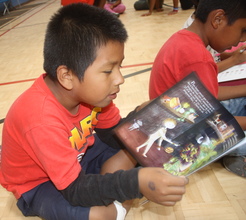 Getting into a good book