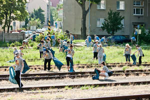 Old train station - garbage collection