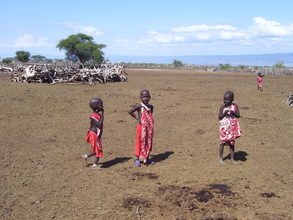 Life is hard for children in the desert