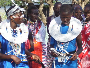 Masai girls just want to have fun!