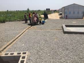 Improved drainage at the Bakasi IDP camp