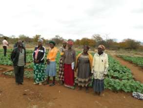 Members of the Water Point Committee at Ward 11