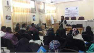 Cholera Training for Volunteers in Aden (Yemen)