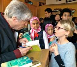 YA Author Jerry Spinelli Visited MW in March