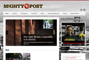 Mighty Post Website Preview - Screen Shot