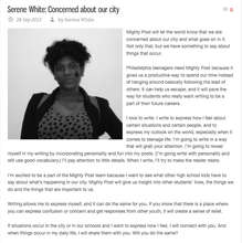 Mighty Post Testimonial - Serene, Grade 10