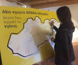 TEDx attendees shared their opinions on the map