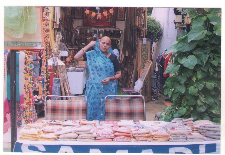At the Sale Counter in Carnival