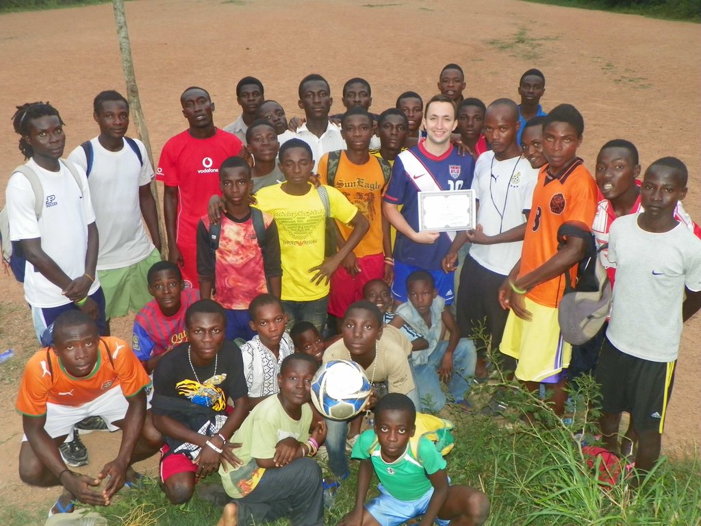 Give 50 Street Soccer Players Education