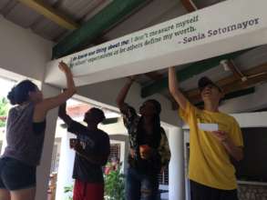 Girl Champions Transform the Breezeway