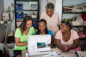 Women of the Upcycled team.