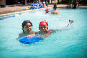 Swimming lets girls be included in their community